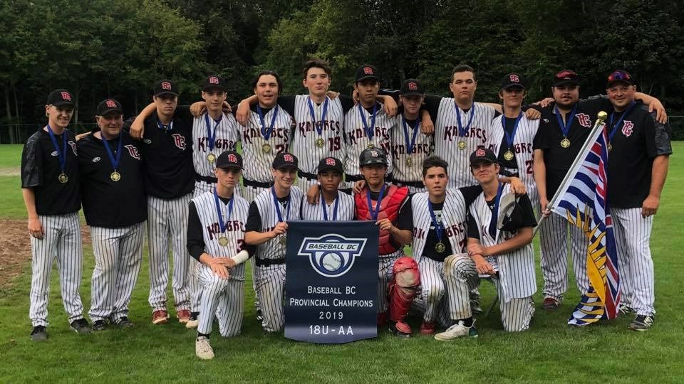 Prince George Midget Knights capture the 2019 Baseball B.C. Provincial title (via Facebook/Wendy Conway Lukinchuk)