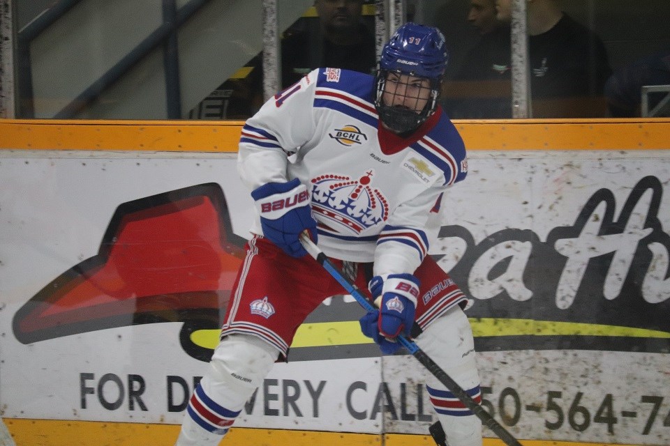 John Herrington (#11) is an affiliated player for the Prince George Spruce Kings (via Kyle Balzer)