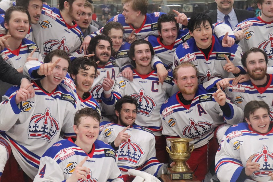 The 2018-19 Prince George Spruce Kings, Doyle Cup champions (via Kyle Balzer)