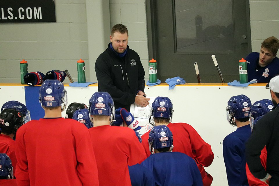 Prince George Spruce Kings training camp ahead of the 2020-21 season. (via Kyle Balzer, PrinceGeorgeMatters)