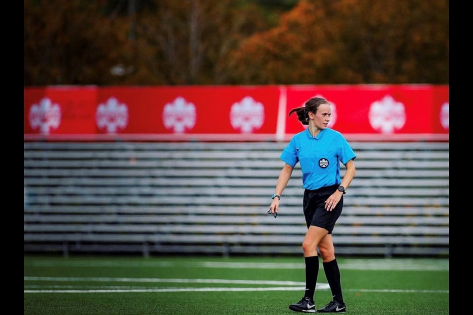 Carly Shaw-MacLaren of Prince George seen here during a Canada Soccer sanctioned match. (via Canada Soccer)