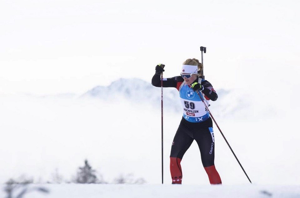 Sarah Beaudry - Prince George biathlon 2020-21 World Cup Austria