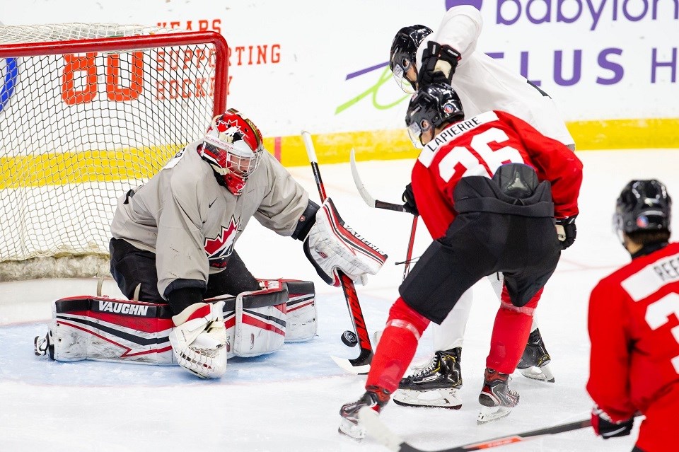 Taylor Gauthier-Canada 2021 WJC camp 6