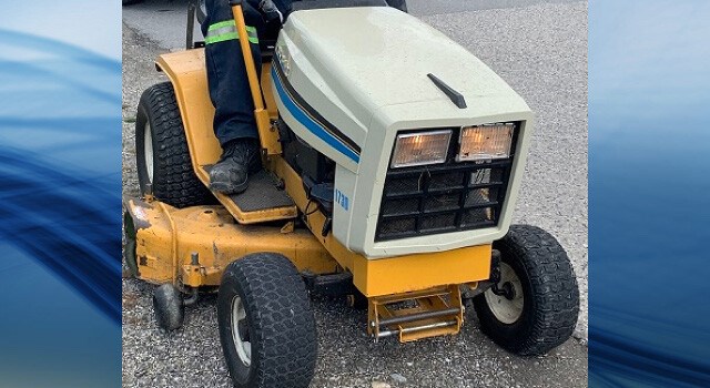 lawn tractor RCMP