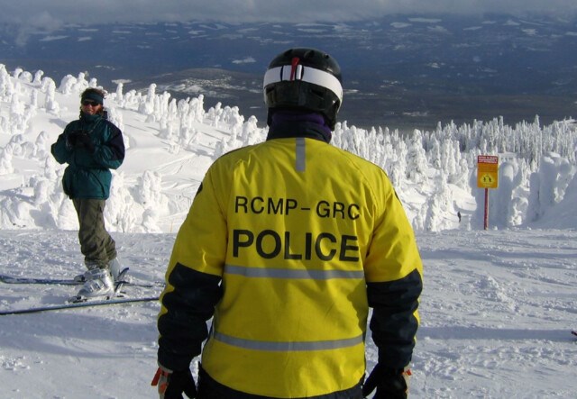 RCMP at Big White Ski Resort