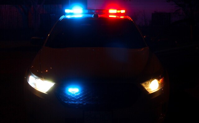 RCMP cruiser vehicle police lights