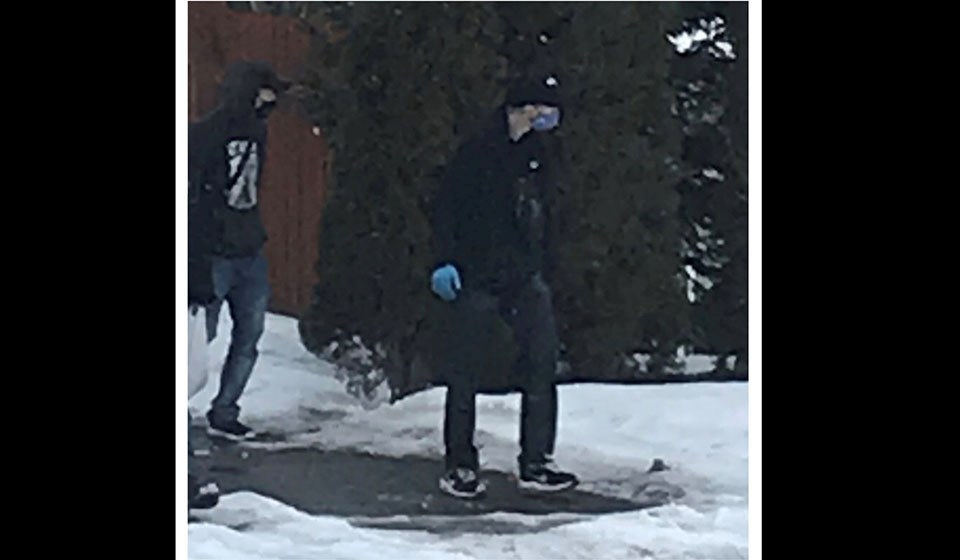 Stolen firearms suspects Prince George RCMP - Feb. 25, 2021