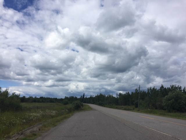 Rosmarie Vonah - July 17, 2020 open road clouds
