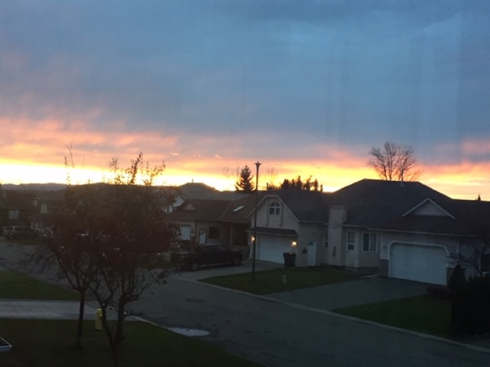 Rosmarie Vonah - Oct. 16, 2019 Fall sunrise