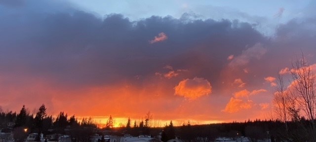 pressy joy sunset