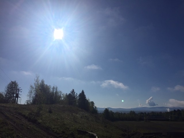 Rosmarie Vonah - May 19, 2020 sun high in the sky