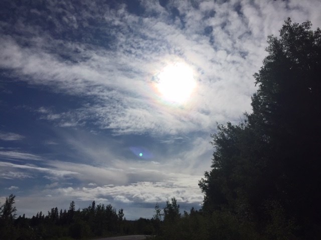 Rosmarie Vonah - June 7, 2019 sun in sky