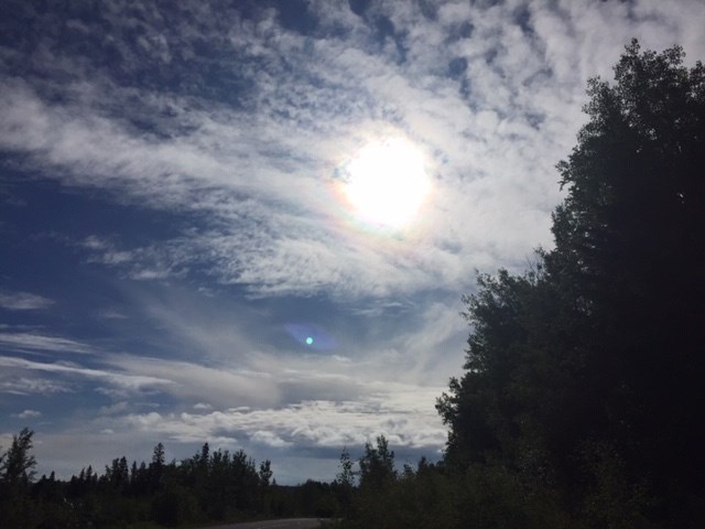 Rosmarie Vonah - June 7, 2019 sun in sky