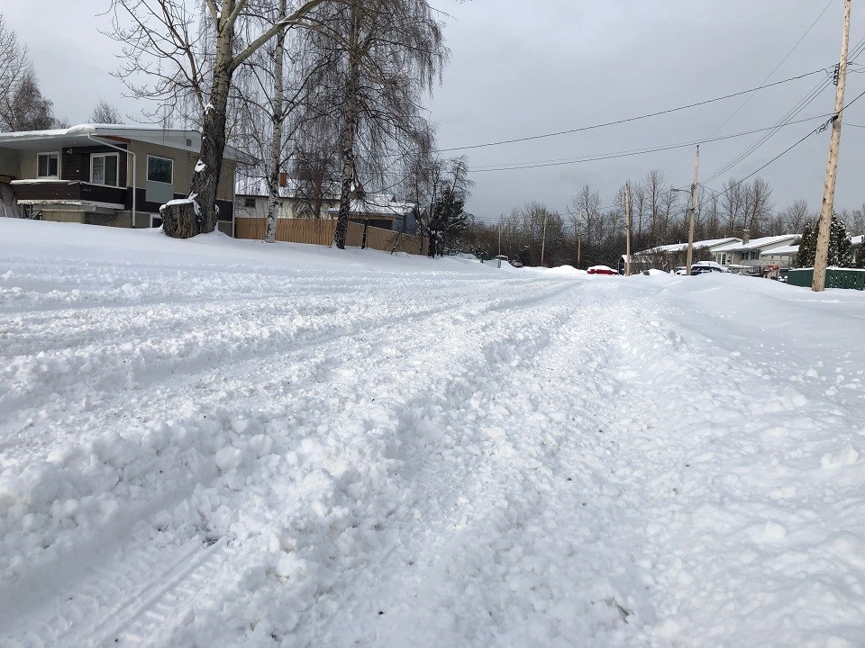 Hanna Petersen - Jan. 3, 2020 snow on roads