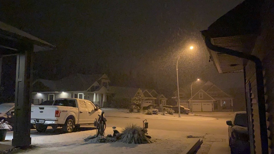 Kyle Balzer - Oct. 26,2020 early morning snowfall