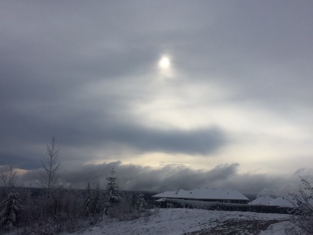 Rosmarie Vonah - April 27 2019 snow sunrise