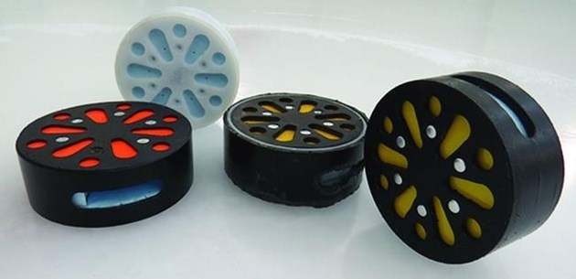 Audible hockey puck