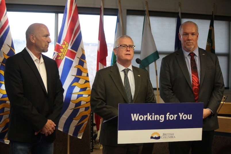 Doug Donaldson-John Horgan-caribou conference