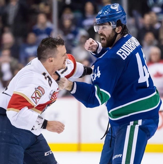 Erik Gudbranson Canucks NHL