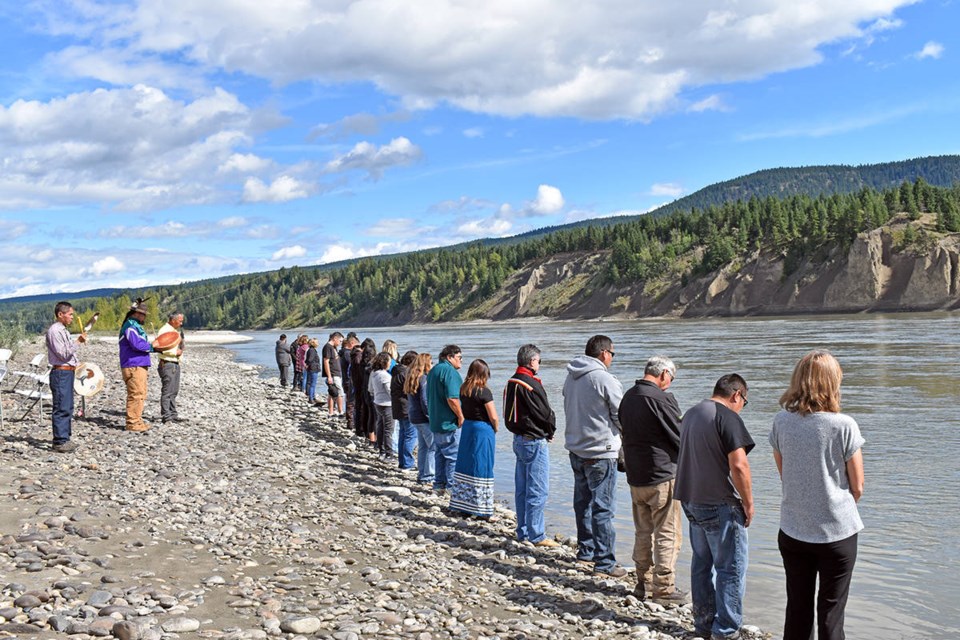 Esdilagh Salmon prayer Williams Lake