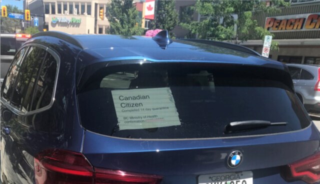 Georgia car in Penticton