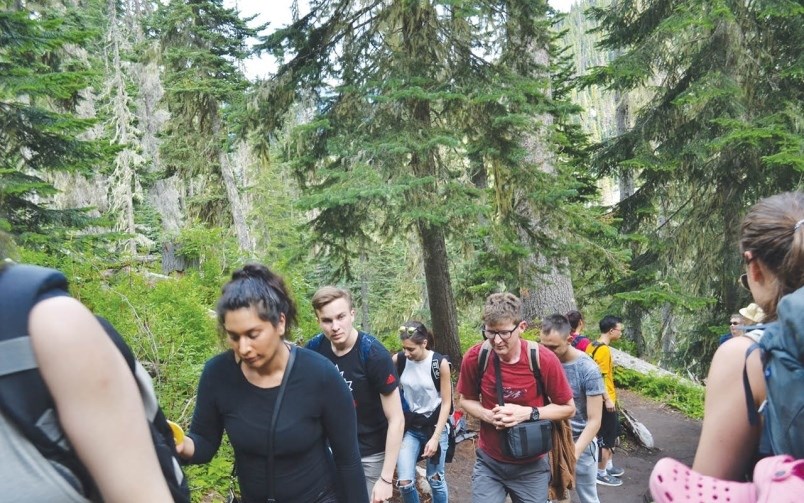 hiking