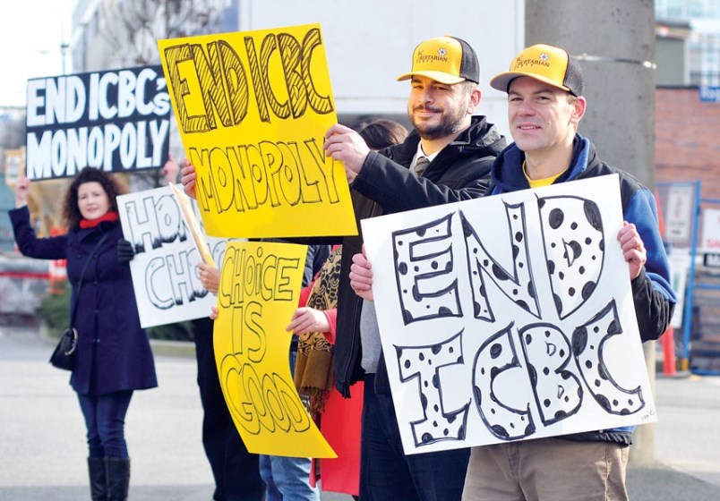 ICBC protesters