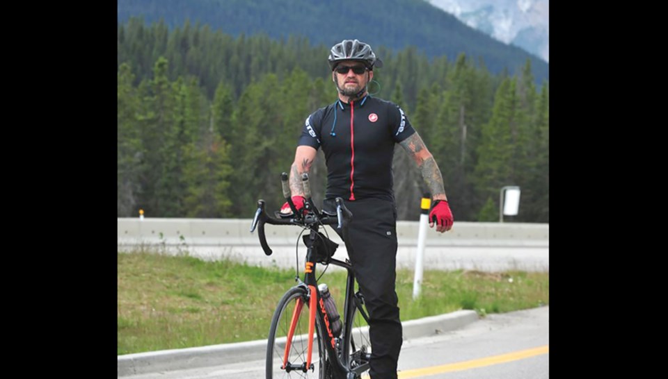 Jay Doherty - one leg cyclist