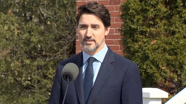 Justin Trudeau - Rideau Cottage COVID19 update - March 26, 2020