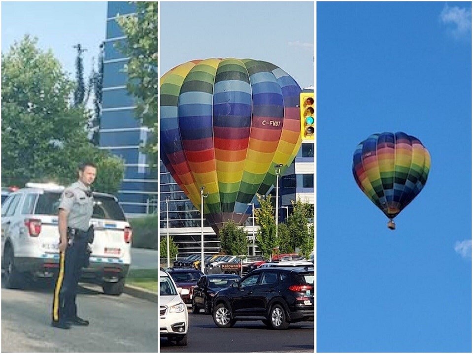 Kelowna hot air balloon