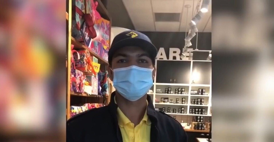 LUSH cosmetics mask incident - September 2020