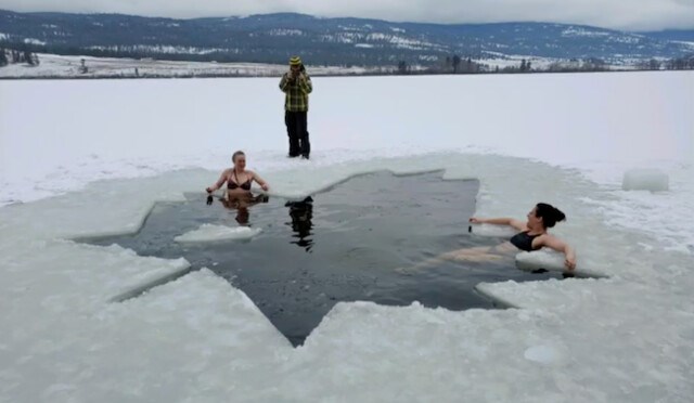 Maple leaf swim hole