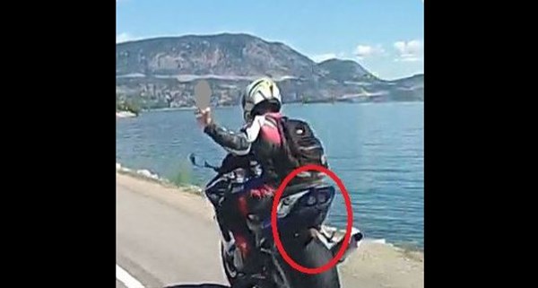 Motorcycle finger - July 17, 2020