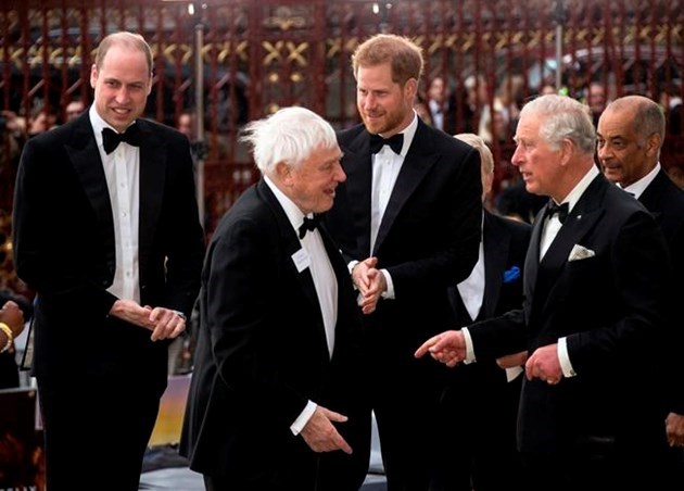Prince Charles, William, Harry