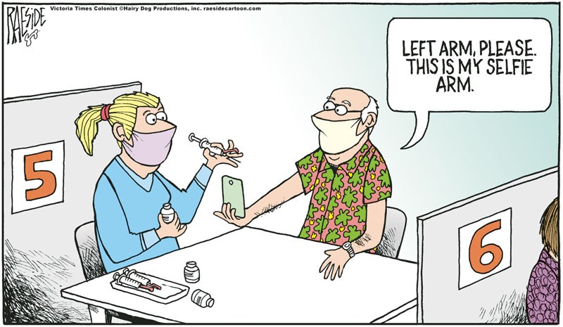 Cartoon: Getting the COVID-19 vaccine - Prince George Citizen