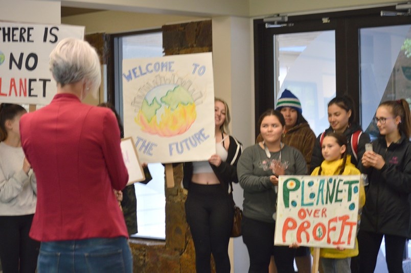 Student protest Squamish