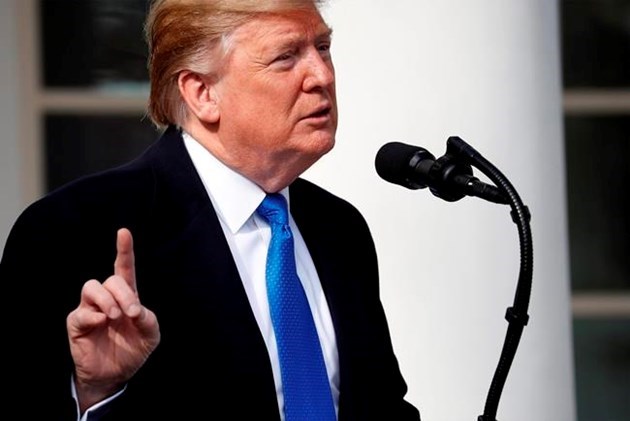 US President Donald Trump