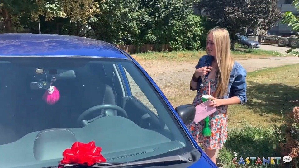 Vernon woman birthday car