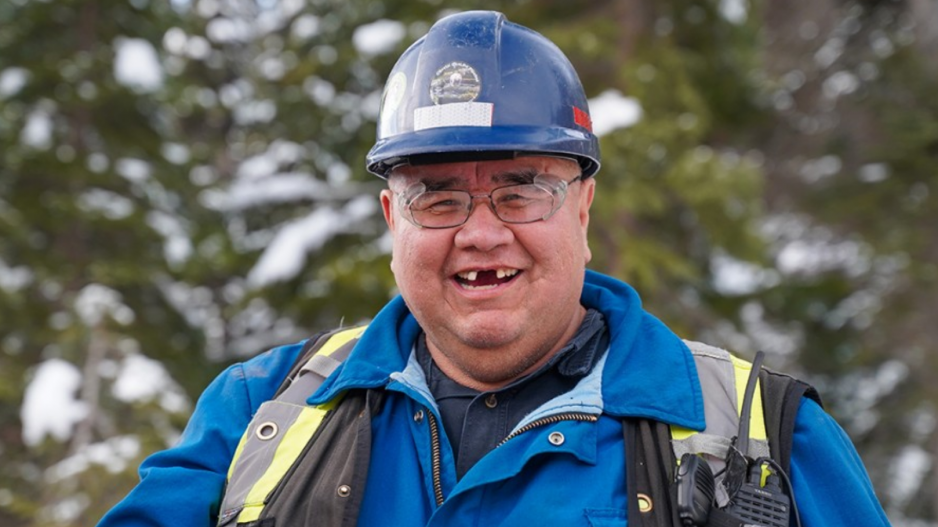 While some Wet'suwet'en members oppose the Coastal GasLink pipeline, others, like Edward Tom, support it and work for the company (via Coastal GasLink)