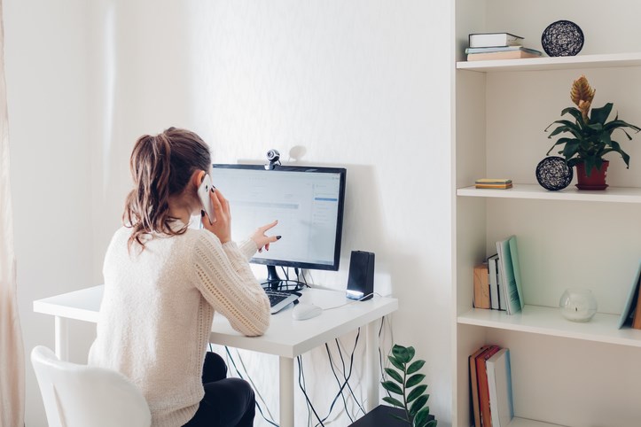 woman-working-from-home