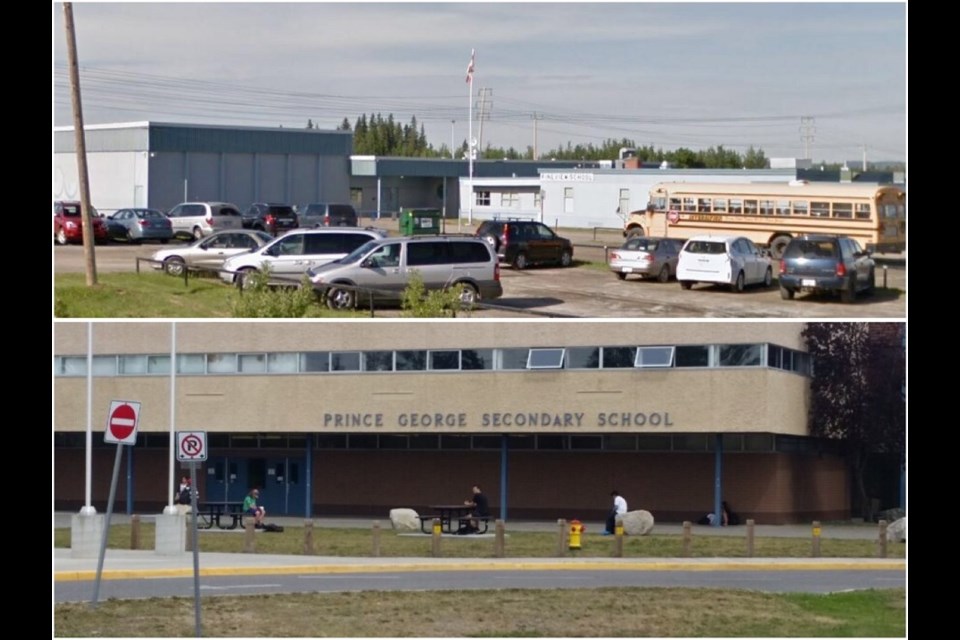 Pineview Elementary (above) and Prince George Secondary are members of School District 57 (SD57). Both have been warned of COVID-19 exposures between March 3-5, 2021.