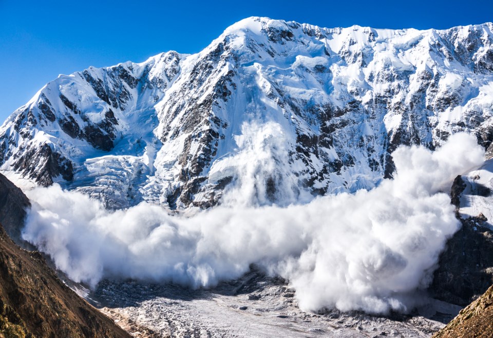 Avalanche mountain