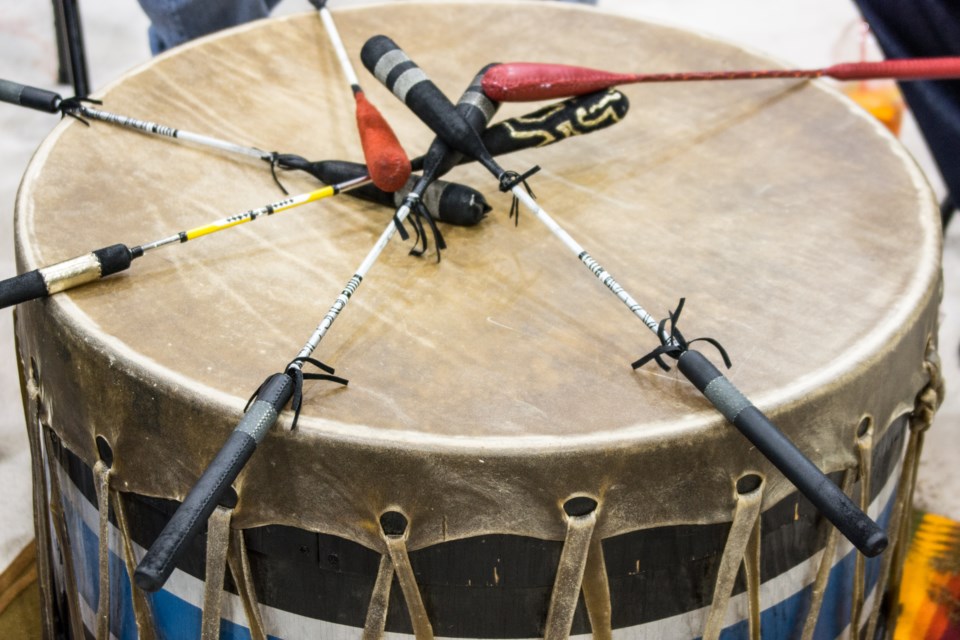 Drum circle - Aboriginal Youth Conference