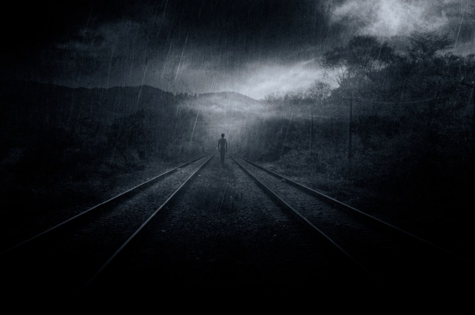 Haunted train tracks