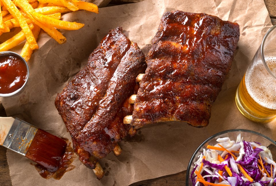 prince george ribfest-stock image