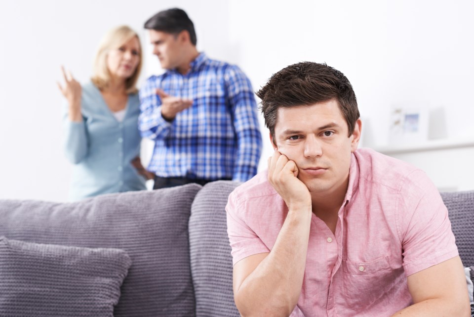 Single man living with parents