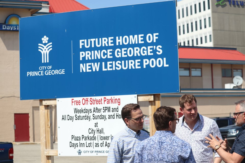 The parking lot across fro Prince George's Four Seasons Leisure Pool is the new site for the $35 million upgrade (via Kyle Balzer)