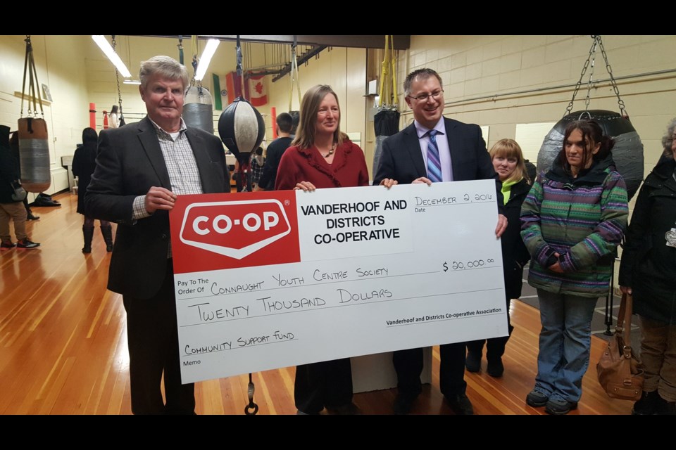 The Connaught Youth Centre Society was a past Four Rivers Co-op Community Support Fund recipient. (via Four Rivers Co-op). 