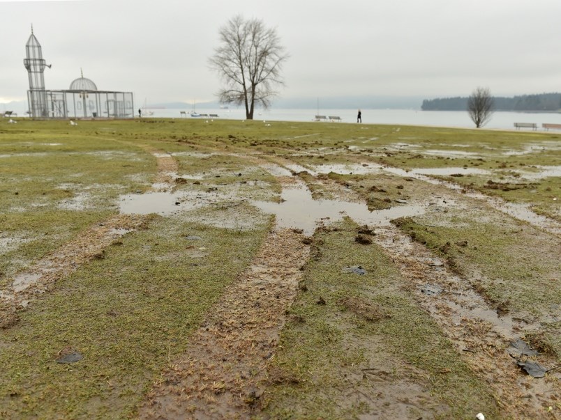 Vancouver park vandalism Vanier Park