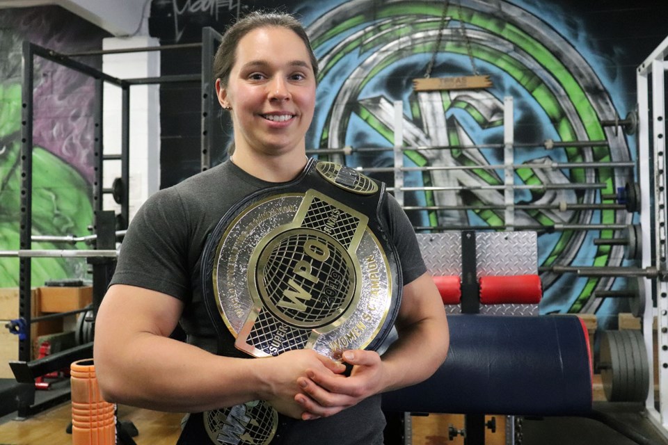 Tara Webber of Prince George won the 2019 World Powerlifting Organization Super Finals to be named 'World's Strongest Woman' (via Kyle Balzer)